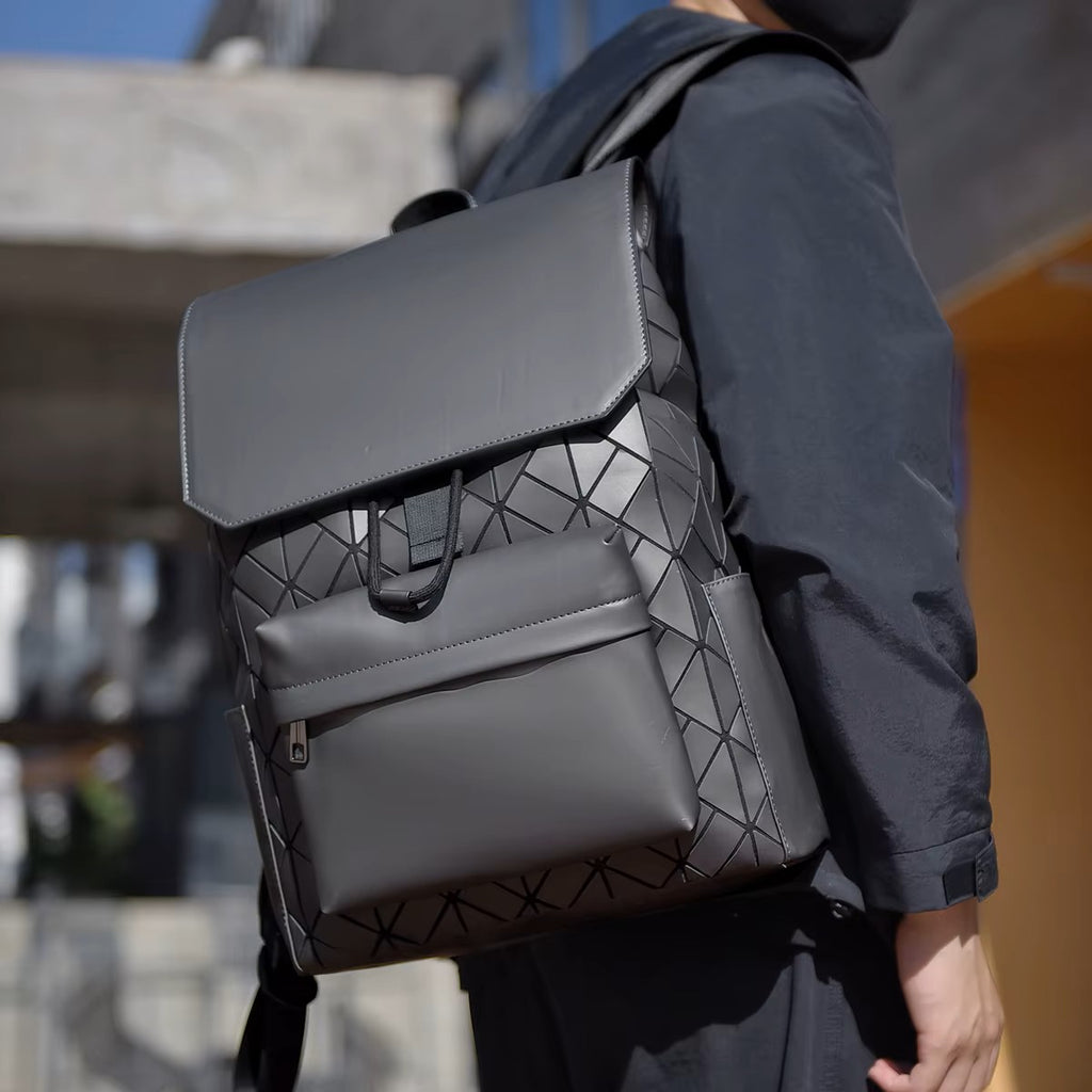 Alien Infinity Urban Geo Pack Waterproof Laptop Backpack – Premium Geometric Travel Backpack