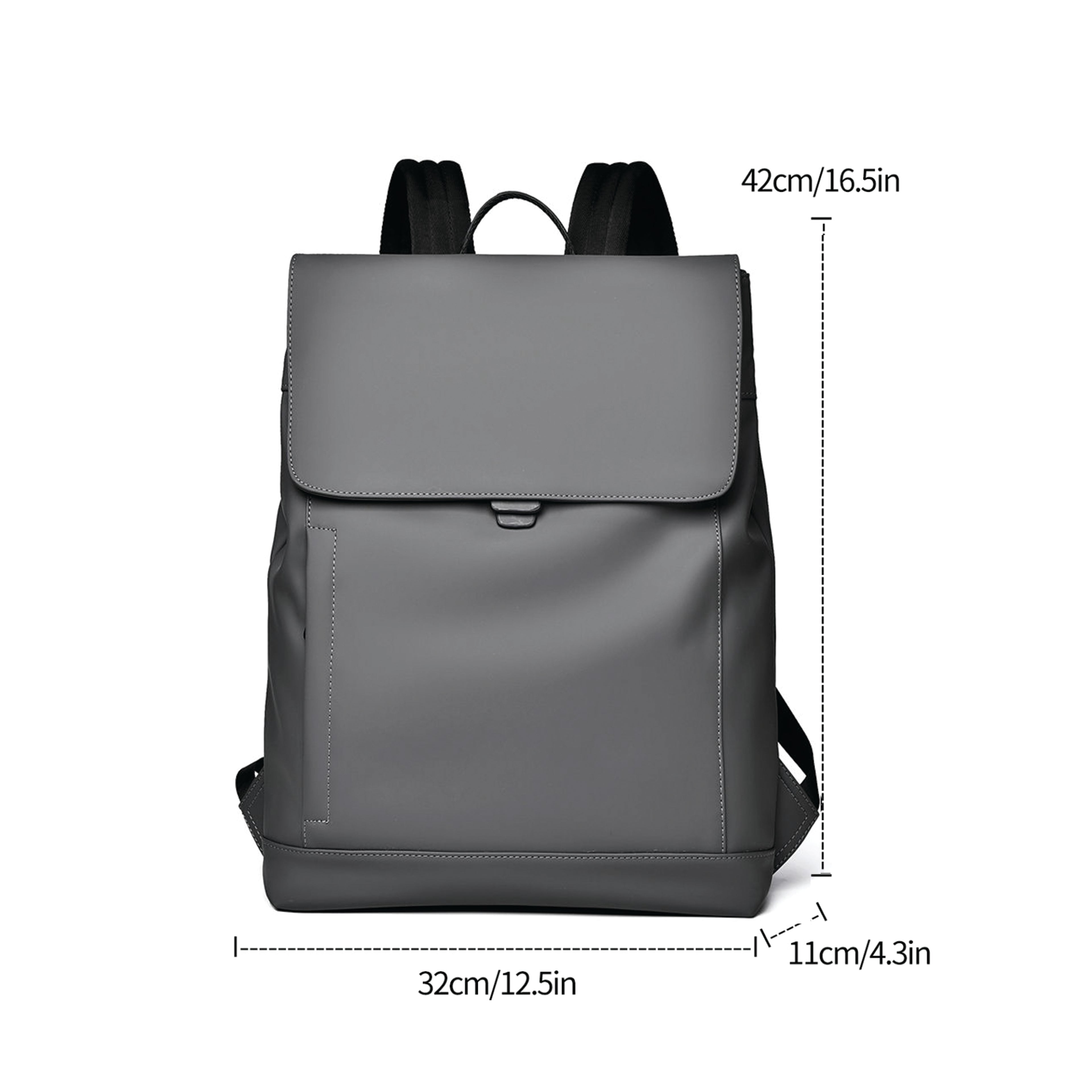 Alien Infinity Urban Flap Pack Pro Laptop Backpack for Men & Women | Waterproof Minimalist Travel Backpack