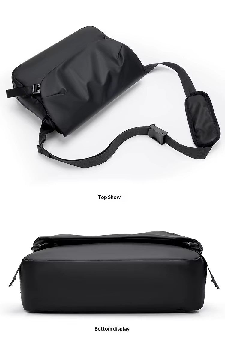 Alien Infinity UrbanShield Messenger Pro Crossbody Bag for Men & Women | Waterproof Sling Bag | Large Capacity Travel Office Shoulder Bag with Multiple Compartments