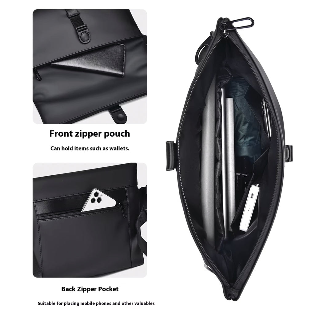 Alien Infinity UrbanShield Messenger Pro Sling Bag for Men & Women | Waterproof Large Capacity Shoulder Bag | Travel Office Messenger Bag