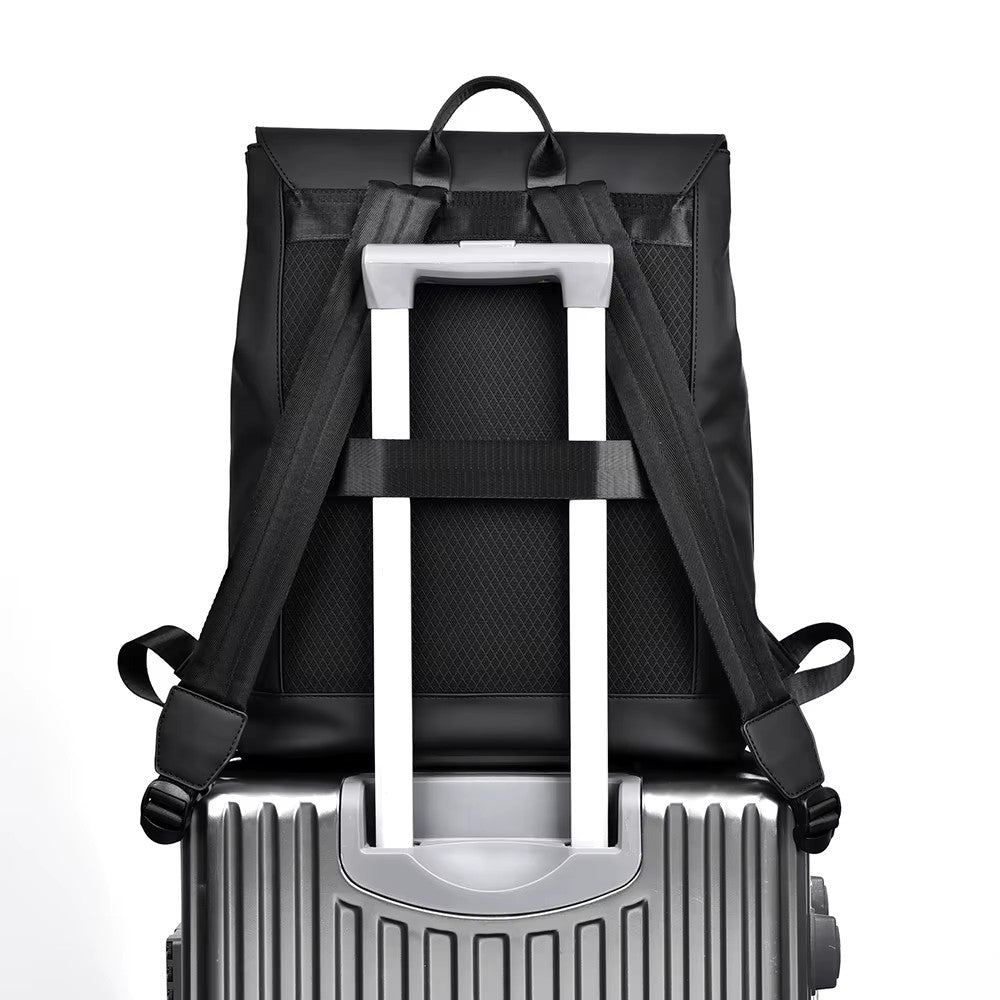 Alien Infinity Urban Flap Pack Pro Laptop Backpack for Men & Women | Waterproof Minimalist Travel Backpack