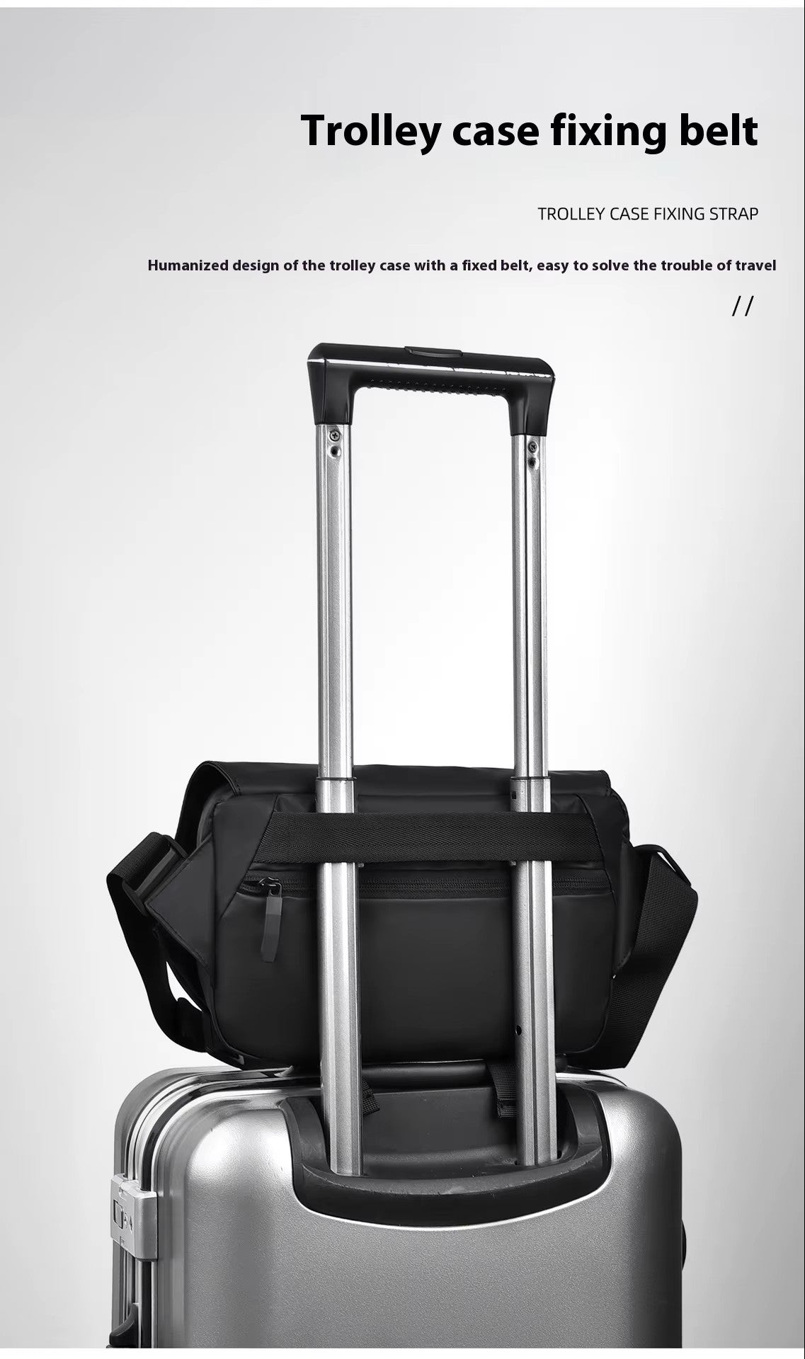 Alien Infinity UrbanShield Sling Pro Max Crossbody Bag for Men & Women | Waterproof Sling Bag with Trolley Strap & Tripod Holder | Premium Travel Messenger Shoulder Bag