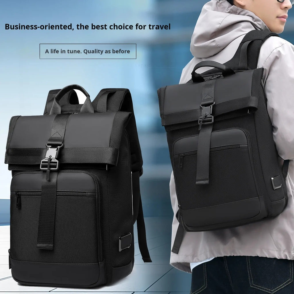 Alien Infinity Urban Expand Pack Elite Laptop Backpack for Men & Women | Expandable Water-Resistant Travel & Office Backpack