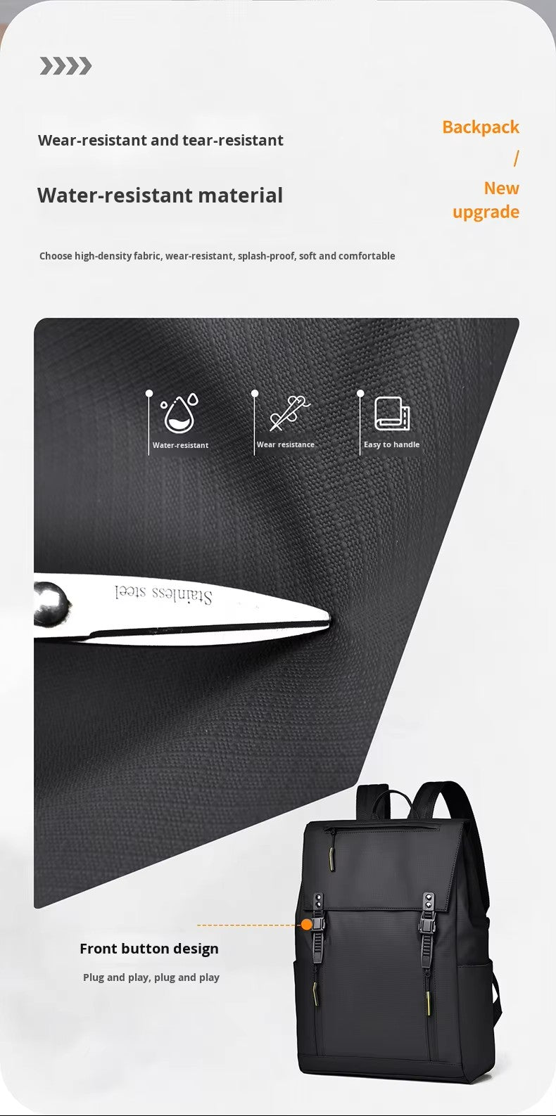 Alien Infinity Urban Shield Pack Lite Laptop Backpack for Men & Women | Office, College, Travel & Daily Use Backpack