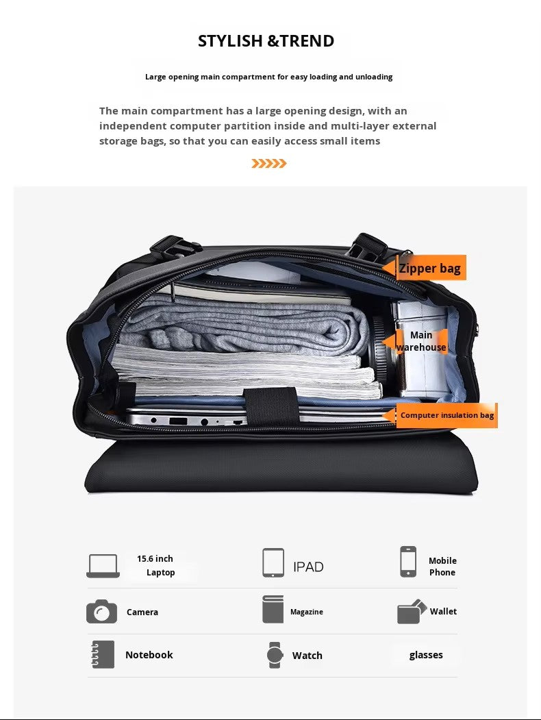 Alien Infinity Urban Tech Pack Pro Laptop Backpack for Men & Women | Water-Resistant Backpack with Luggage Strap & Laptop Compartment