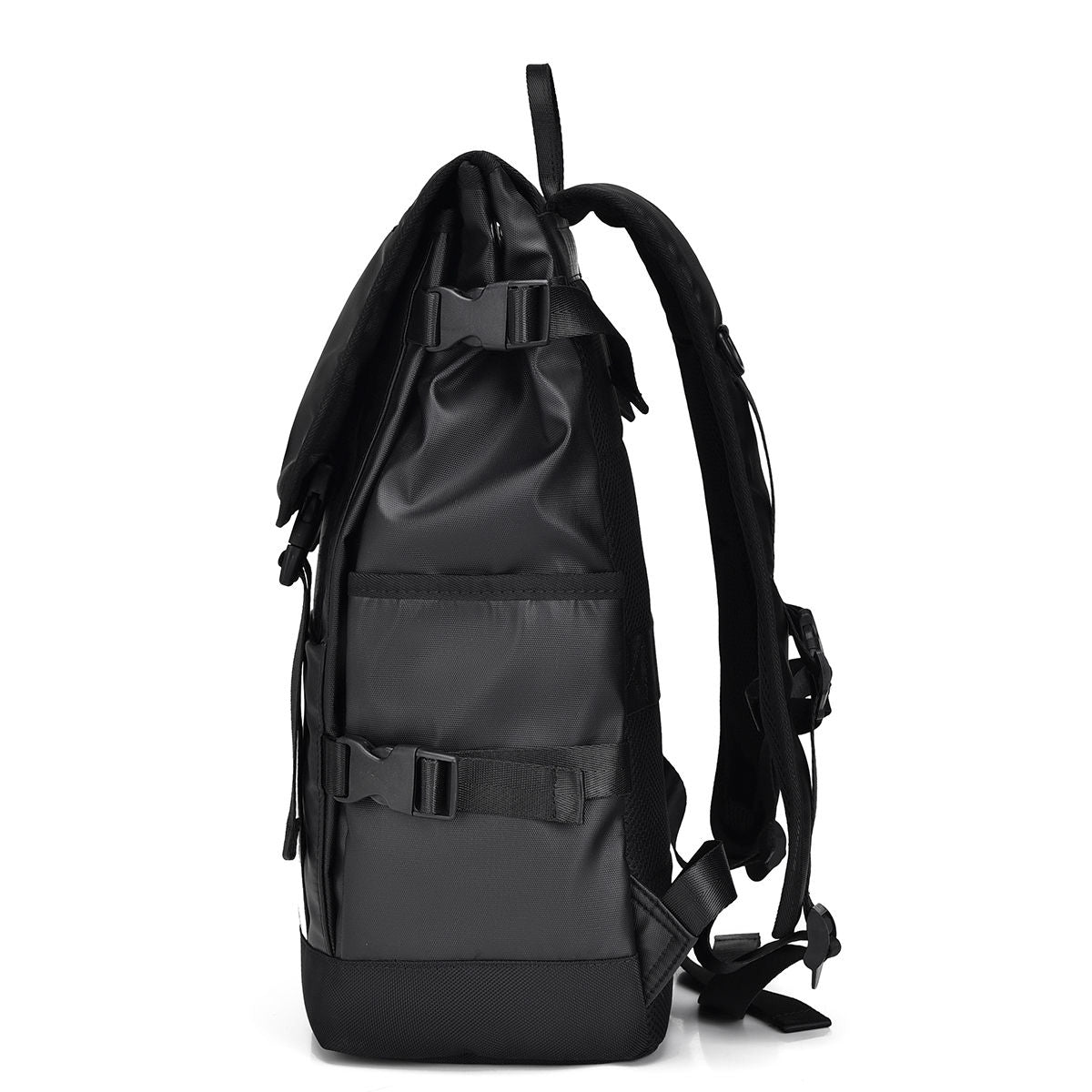 Alien Infinity Urban Expedition Roll-Top Laptop Backpack for Men & Women | Water-Resistant Travel Backpack with Laptop Compartment, Large Capacity, Anti-Theft Pocket, Reflective Strips & Luggage Strap