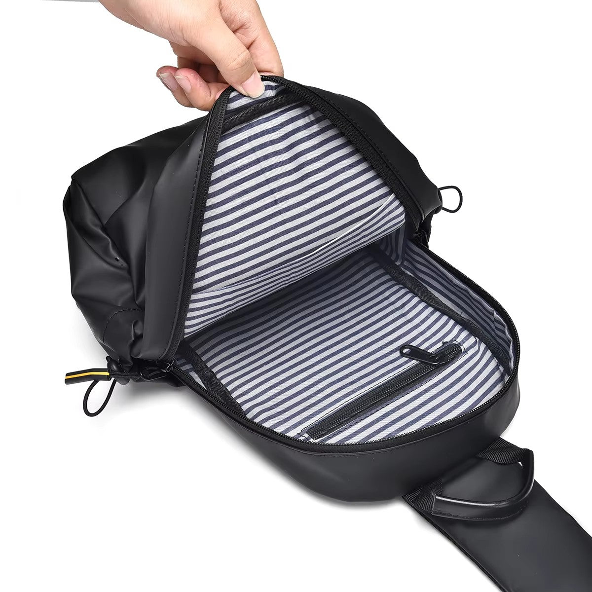 Alien Infinity AeroFold Sling Bag for Men & Women | Waterproof Water-Resistant Crossbody Chest Bag | Travel, Office, College & Daily Use