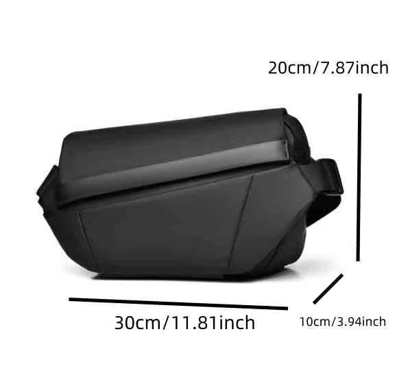 Alien Infinity UrbanShield Sling Pro Crossbody Bag for Men & Women | Waterproof Premium Travel Sling Bag | Large Capacity with Multiple Compartments | Office, Travel & Daily Use