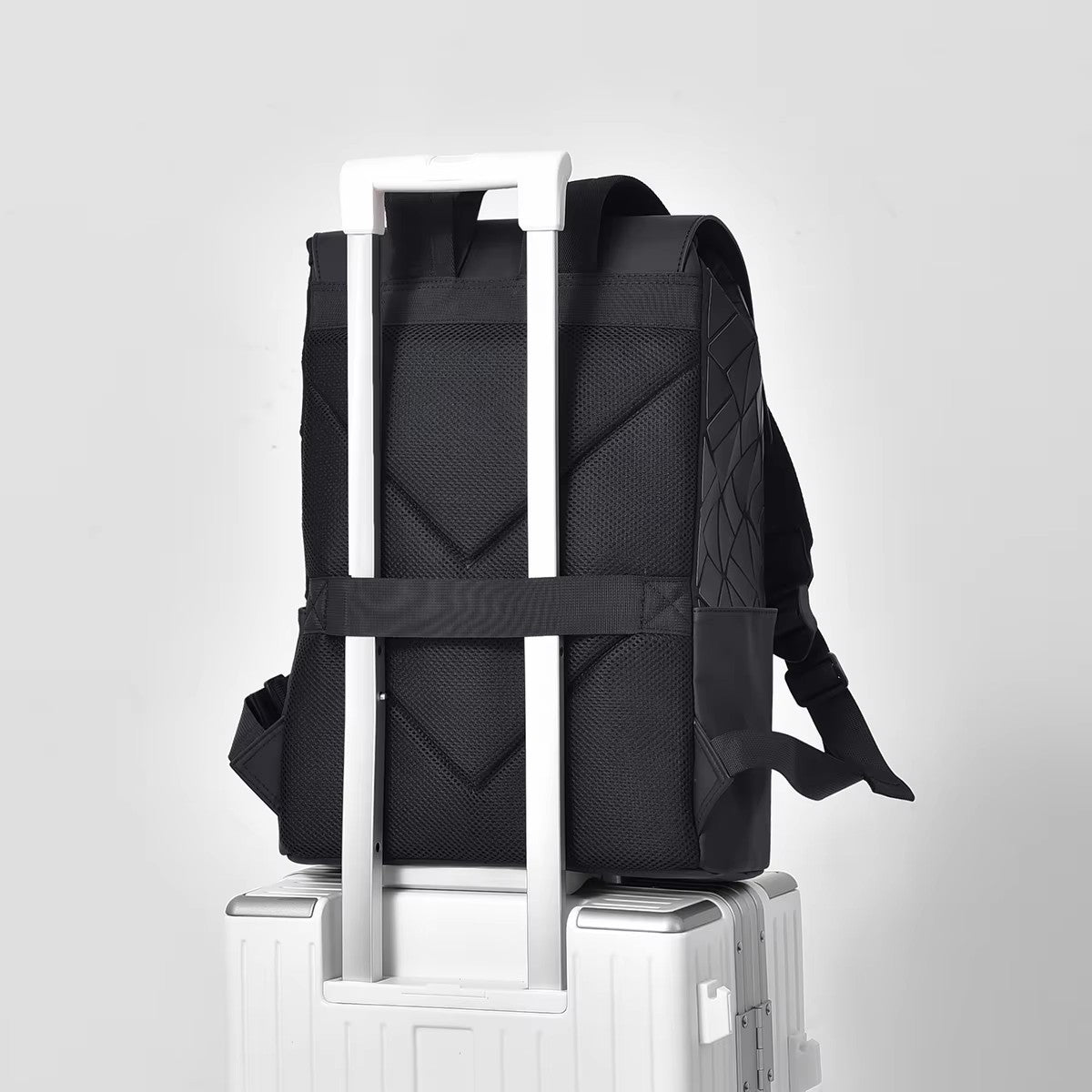 Alien Infinity Urban Geo Pack Waterproof Laptop Backpack – Premium Geometric Travel Backpack