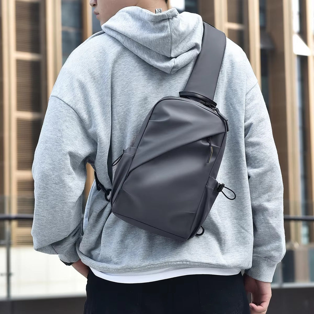Alien Infinity AeroFold Sling Bag for Men & Women | Waterproof Water-Resistant Crossbody Chest Bag | Travel, Office, College & Daily Use