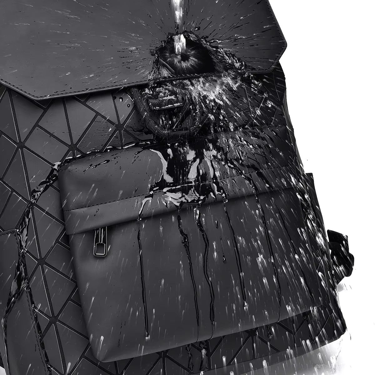 Alien Infinity Urban Geo Pack Waterproof Laptop Backpack – Premium Geometric Travel Backpack